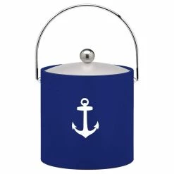 Kasualware Anchor 3 Qt. Ice Bucket in Blue by Kraftware