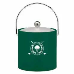 Kasualware Golf 3 Qt. Ice Bucket in Green by Kraftware