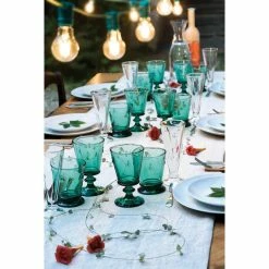 Bee 9 oz. Green/Blue Tumbler (Set of 6) by La Rochere -Bar Accessories Sales la rochere cocktail sets 612103 31 1000