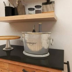 3 Bottle Silver Aluminum Wine Holder by Litton Lane -Bar Accessories Sales litton lane ice buckets 14641 1f 1000