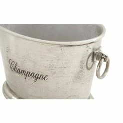 3 Bottle Silver Aluminum Wine Holder by Litton Lane -Bar Accessories Sales litton lane ice buckets 14641 77 1000