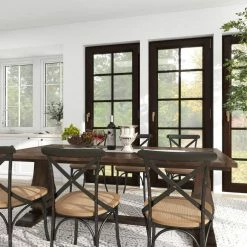 2 Bottle Silver Brass Wine Holder by Litton Lane -Bar Accessories Sales litton lane ice buckets 18611 76 1000