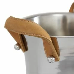 1-Bottle Silver Contemporary Stainless Steel Wine Rack by Litton Lane -Bar Accessories Sales litton lane ice buckets 91025 44 1000