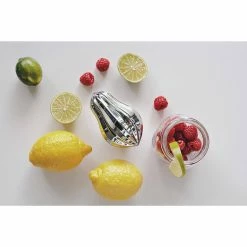 Stainless Steel Bulb Citrus Reamer with Bamboo Stand by Magisso -Bar Accessories Sales magisso cocktail sets 70308ds 1f 1000