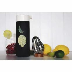 Stainless Steel Bulb Citrus Reamer with Bamboo Stand by Magisso