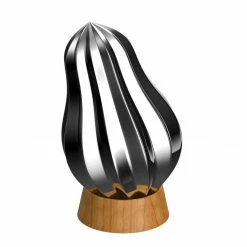 Stainless Steel Bulb Citrus Reamer with Bamboo Stand by Magisso -Bar Accessories Sales magisso cocktail sets 70308ds fa 1000