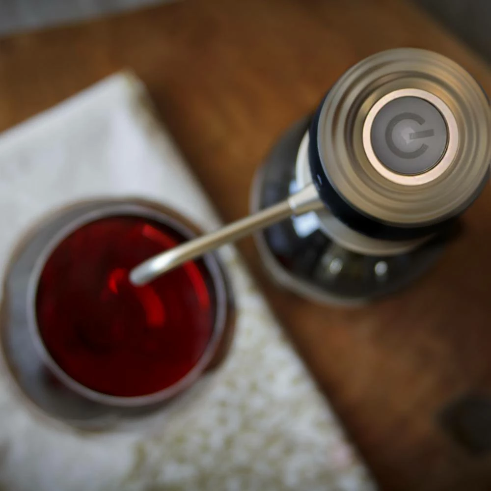 One-Touch Portable Luxury Wine Air Pressure Aerator by MegaChef 3 One-Touch Portable Luxury Wine Air Pressure Aerator by MegaChef - Image 3