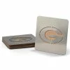 NFL Green Bay Packers 4 in. Metallics Coasters (Set of 4) by YouTheFan