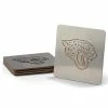 NFL Jacksonville Jaguars 4 in. Metallics Coasters (Set of 4) by YouTheFan