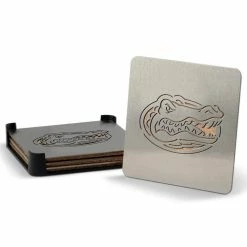 NCAA Florida Gators 4 in. Metallics Coasters (Set of 4) by YouTheFan