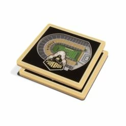 NCAA Purdue Boilermakers 3D StadiumViews Coasters by YouTheFan