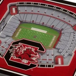 NCAA South Carolina Gamecocks 3D StadiumViews Coasters by YouTheFan -Bar Accessories Sales multi youthefan coasters 5021350 4f 1000