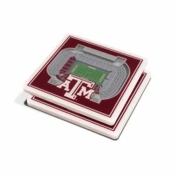 NCAA Texas A&M Aggies 3D StadiumViews Coasters by YouTheFan