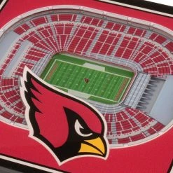 NFL Arizona Cardinals 3D StadiumViews Coasters by YouTheFan -Bar Accessories Sales multi youthefan coasters 5023019 4f 1000