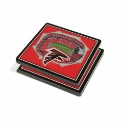 NFL Atlanta Falcons 3D StadiumViews Coasters by YouTheFan