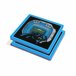 NFL Carolina Panthers 3D StadiumViews Coasters by YouTheFan