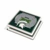 NCAA Michigan State Spartans 3D StadiumViews Coasters by YouTheFan