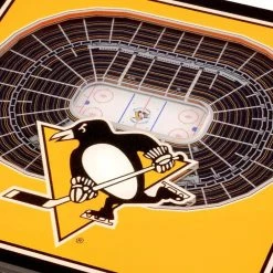 NHL Pittsburgh Penguins 3D StadiumViews Coasters by YouTheFan -Bar Accessories Sales multi youthefan coasters 8490037 4f 1000