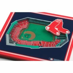 MLB Boston Red Sox 3D StadiumViews Coasters by YouTheFan -Bar Accessories Sales multi youthefan coasters 9021322 4f 1000