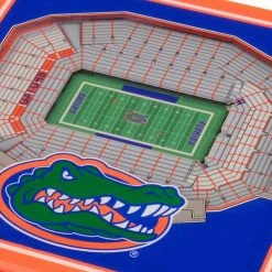NCAA Florida Gators 3D StadiumViews Coasters by YouTheFan -Bar Accessories Sales multi youthefan coasters 9022169 4f 1000