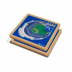 MLB Kansas City Royals 3D StadiumViews Coasters by YouTheFan