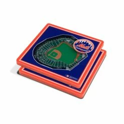 MLB New York Mets 3D StadiumViews Coasters by YouTheFan