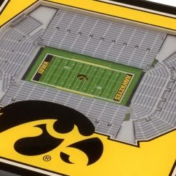 NCAA Iowa Hawkeyes 3D StadiumViews Coasters by YouTheFan -Bar Accessories Sales multi youthefan coasters 9025108 4f 1000