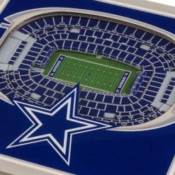 NFL Dallas Cowboys 3D StadiumViews Coasters by YouTheFan -Bar Accessories Sales multi youthefan coasters 9025535 4f 1000