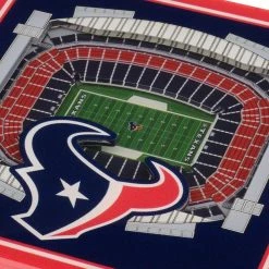 NFL Houston Texans 3D StadiumViews Coasters by YouTheFan -Bar Accessories Sales multi youthefan coasters 9025689 4f 1000