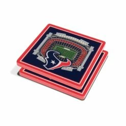 NFL Houston Texans 3D StadiumViews Coasters by YouTheFan