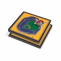MLB Pittsburgh Pirates 3D StadiumViews Coasters by YouTheFan