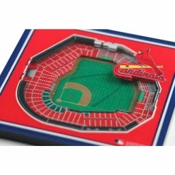 MLB St. Louis Cardinals 3D StadiumViews Coasters by YouTheFan -Bar Accessories Sales multi youthefan coasters 9028963 4f 1000
