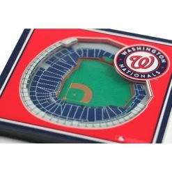 MLB Washington Nationals 3D StadiumViews Coasters by YouTheFan 5 MLB Washington Nationals 3D StadiumViews Coasters by YouTheFan -Bar Accessories Sales multi youthefan coasters 9029007 4f 1000