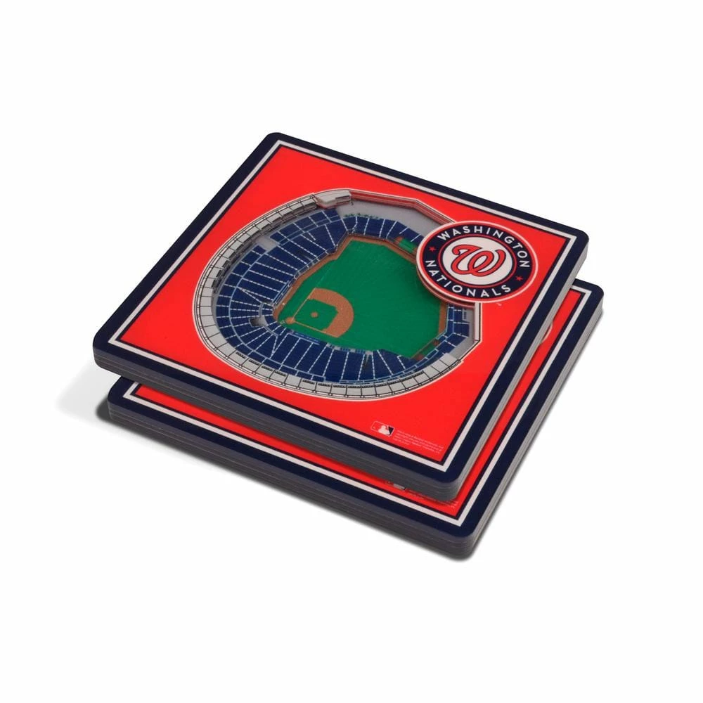 MLB Washington Nationals 3D StadiumViews Coasters by YouTheFan 1 MLB Washington Nationals 3D StadiumViews Coasters by YouTheFan