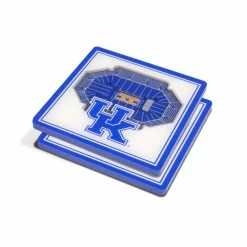 NCAA Kentucky Wildcats 3D StadiumViews Coasters by YouTheFan