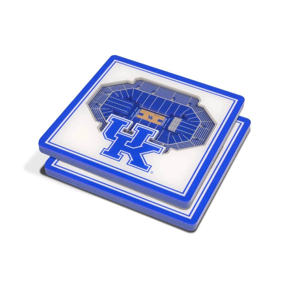 NCAA Kentucky Wildcats 3D StadiumViews Coasters by YouTheFan 1 NCAA Kentucky Wildcats 3D StadiumViews Coasters by YouTheFan