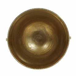 Therese Raw Gold Aluminum Champagne Cooler by Noble House -Bar Accessories Sales noble house ice buckets 105328 a0 1000