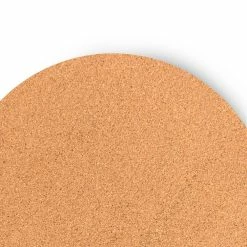 Marble Cork 4 in. x 4 in. Round Oranges/Peaches Golds Coaster (Set of 4) by Dainty Home -Bar Accessories Sales oranges peaches dainty home coasters 4mc4rgo 1f 1000