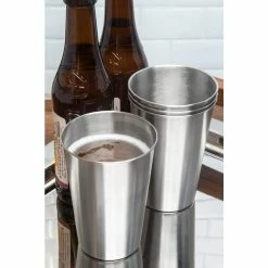 16 oz. Stainless Steel Beer Cup by Outset -Bar Accessories Sales outset cocktail sets 76425 4f 1000