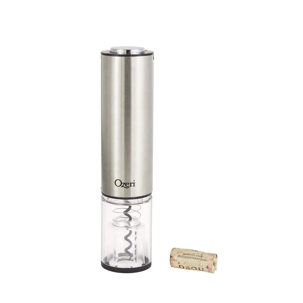 Extravo Electric Wine Opener in Stainless Steel with Auto Activation with Button-Free Operation by Ozeri 3 Extravo Electric Wine Opener in Stainless Steel with Auto Activation with Button-Free Operation by Ozeri - Image 3