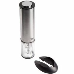 Extravo Electric Wine Opener in Stainless Steel with Auto Activation with Button-Free Operation by Ozeri 21 Extravo Electric Wine Opener in Stainless Steel with Auto Activation with Button-Free Operation by Ozeri -Bar Accessories Sales ozeri wine openers ow07a 44 1000
