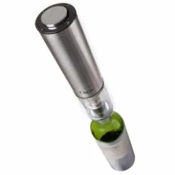 Extravo Electric Wine Opener in Stainless Steel with Auto Activation with Button-Free Operation by Ozeri 23 Extravo Electric Wine Opener in Stainless Steel with Auto Activation with Button-Free Operation by Ozeri -Bar Accessories Sales ozeri wine openers ow07a 76 1000