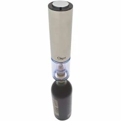Extravo Electric Wine Opener in Stainless Steel with Auto Activation with Button-Free Operation by Ozeri 17 Extravo Electric Wine Opener in Stainless Steel with Auto Activation with Button-Free Operation by Ozeri -Bar Accessories Sales ozeri wine openers ow07a 77 1000