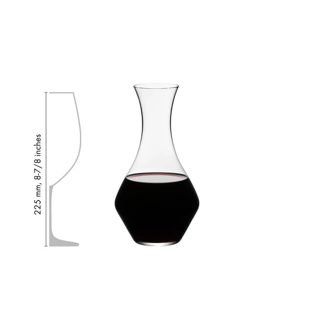 Classic 37.625 fl.oz. Machine-Blown Crystal Glass Cabernet Red Wine Decanters by Riedel 3 Classic 37.625 fl.oz. Machine-Blown Crystal Glass Cabernet Red Wine Decanters by Riedel - Image 3