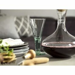 Glass Nature Wine Carafe with Oak Stopper by Sagaform -Bar Accessories Sales sagaform decanters 5010116 31 1000