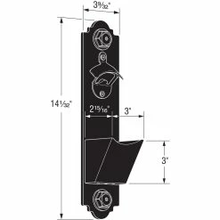 Outdoor Accents Black Composite Plastic Decorative Bottle Opener Kit by Simpson Strong-Tie -Bar Accessories Sales simpson strong tie bottle openers apbo kt 77 1000