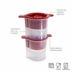 Christmas Ornament Ice Molds, Set of 4, for Making Festive, Slow-Melting Drink Ice by Spectrum -Bar Accessories Sales spectrum ice trays 22054 999 4f 1000