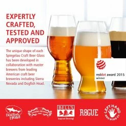 15.5 oz. Beer Tulip Glasses European-Made Lead-Free Crystal, Modern Beer Glasses, Dishwasher Safe, Gift Set (Set of 6) by Spiegelau -Bar Accessories Sales spiegelau cocktail sets 4991884 1f 1000