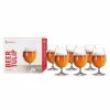 15.5 oz. Beer Tulip Glasses European-Made Lead-Free Crystal, Modern Beer Glasses, Dishwasher Safe, Gift Set (Set of 6) by Spiegelau
