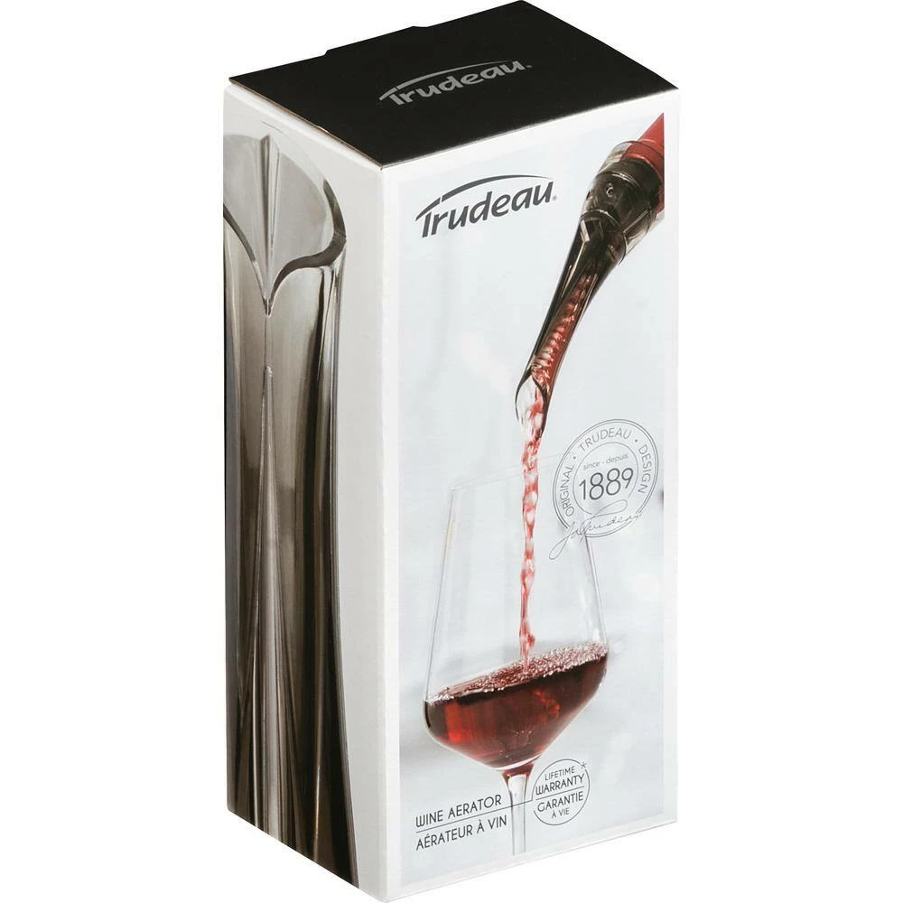 Black Aroma Wine Aerator by Trudeau 2 Black Aroma Wine Aerator by Trudeau - Image 2